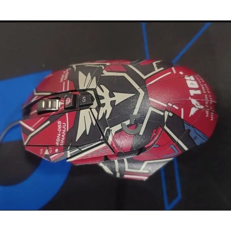 Logitech G502 HERO mouse sticker non-slip sticker special shell Gundam matte film non-slip wear-resistant protective film