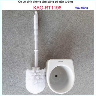 VỌ VỆ SINH BÀN CẦU CÓ GIÁ ĐỰNG CAESAR KAG-RT1196