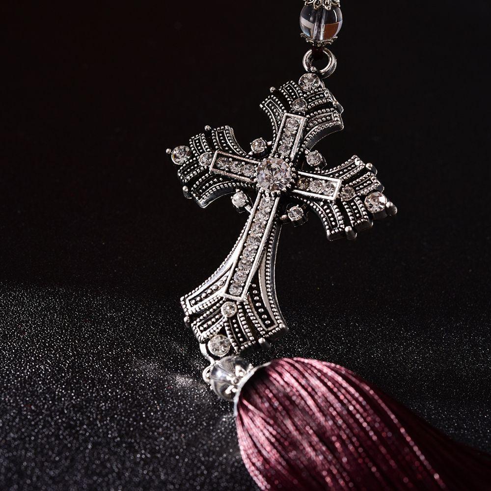 Dây Chuyền Mặt Thánh Giá Thời Trang|Mặt Dây Chuyền Hình Chúa Jesus Trang Trí Nội Thất