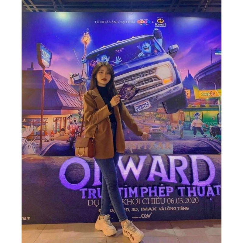 Áo Khoác Vest Nâu Vintage Sang Chảnh - DIVA_HCM | BigBuy360 - bigbuy360.vn