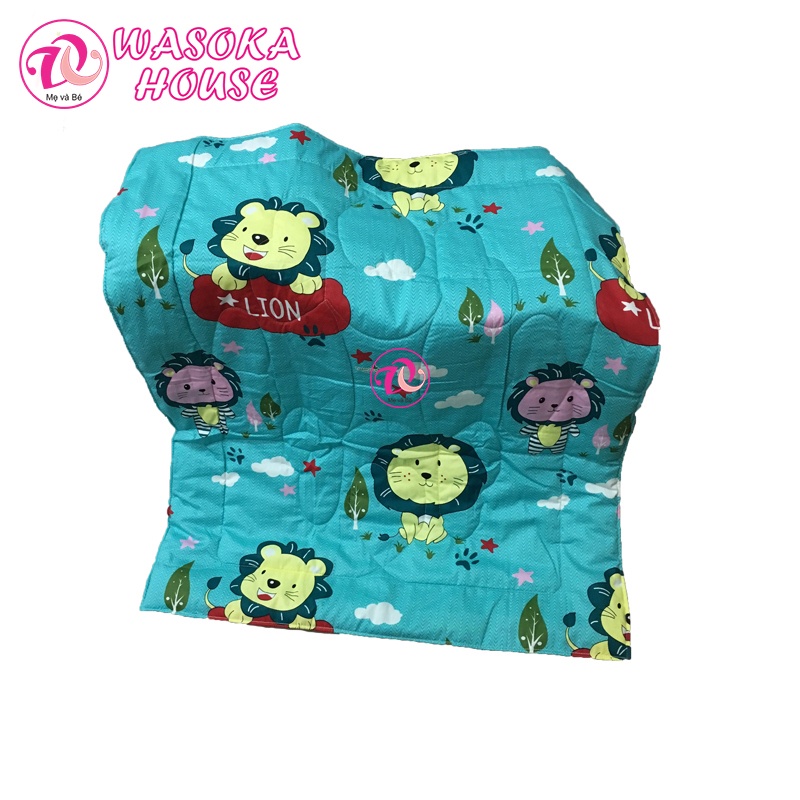 Chăn mền cho bé cotton Thắng Lợi 75x95cm, mềm mát, thấm hút mồ hôi tốt, nhiều họa tiết hoạt hình thân thuộc gần gũi