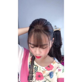 Tóc Mái Thưa 3D [ tóc thật] 🌹 video hướng dẫn