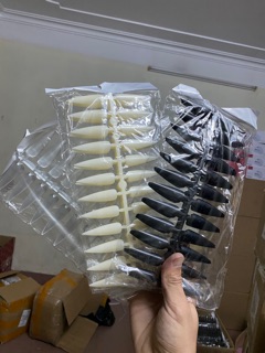 Móng bẻ nhọn ( túi 10 vỉ 240 móng )