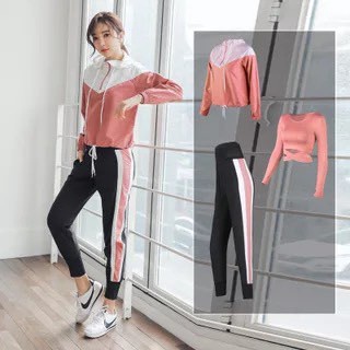 XẢ KHO Áo Khoác Nữ Thể Thao Dài Tay, Chất Liệu Gió - Hàng Quảng Châu Cao Cấp (BT10)