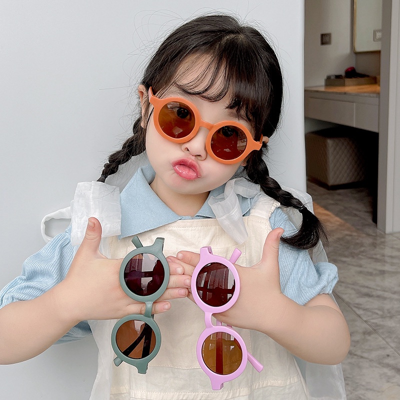 Kính mát cho bé trai bé gái từ 1-6 tuổi, chống tia UV bảo vệ mắt trẻ em, phong cách thời trang Poco Home