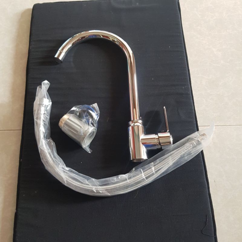 mạ crom sáng bóng ( tặng dây cấp nước)