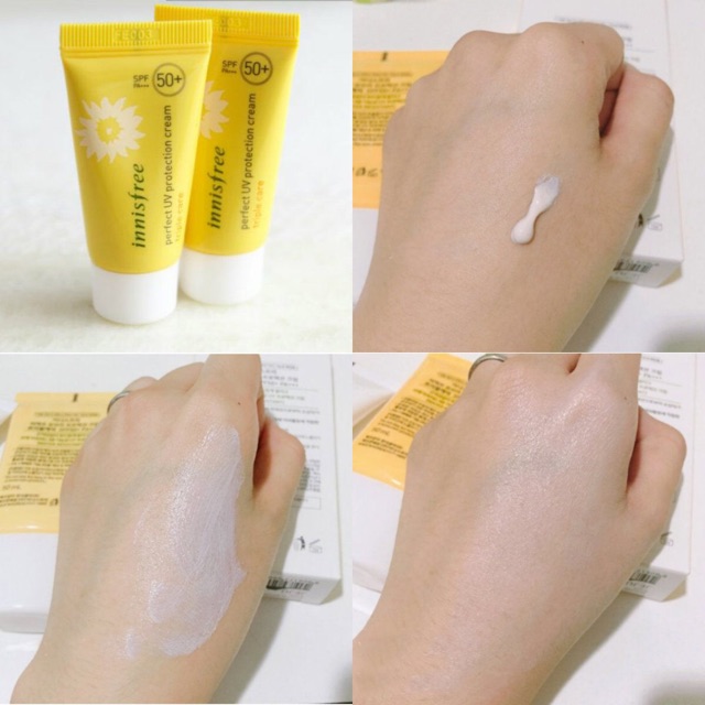 Kem Chống Nắng Cho Da Dầu Innisfree Perfect UV Protection Cream Triple Care 20ml