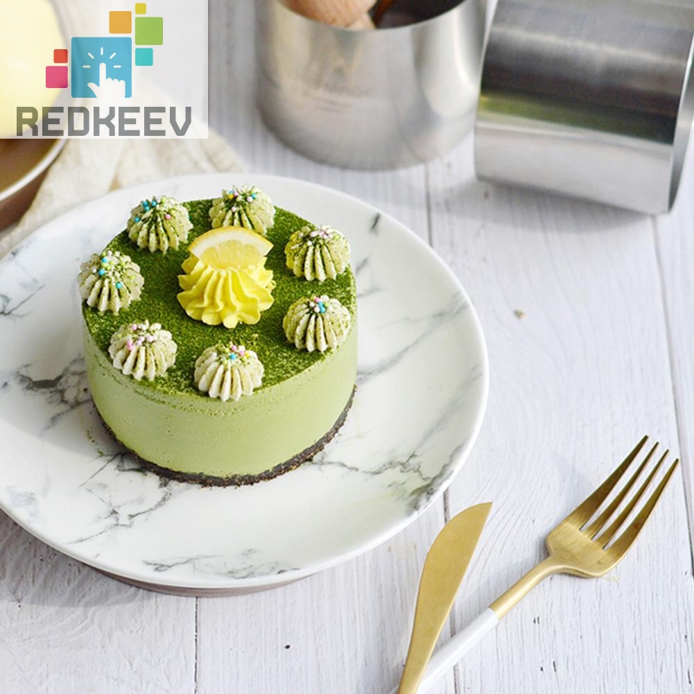 Bộ 14 khuôn làm bánh xếp hình tròn bằng thép không gỉ