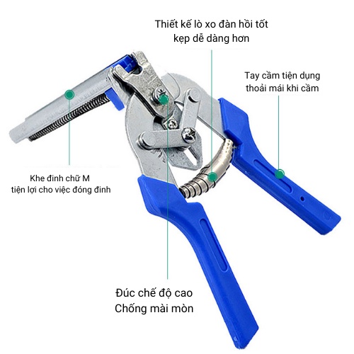 Kìm đơn ráp lồng chim lồng thỏ lồng gà công nghiệp Dương Ninh