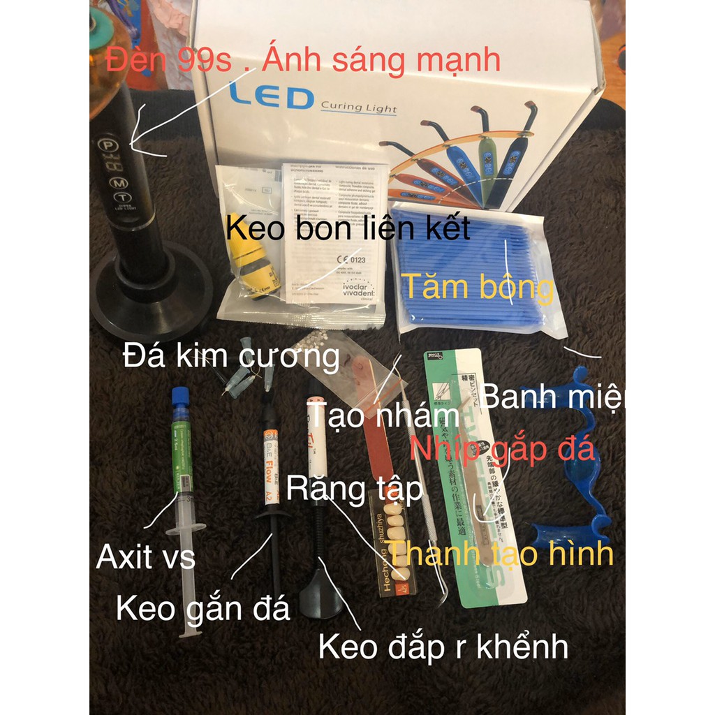 Keo bon liên kết vàng nha khoa