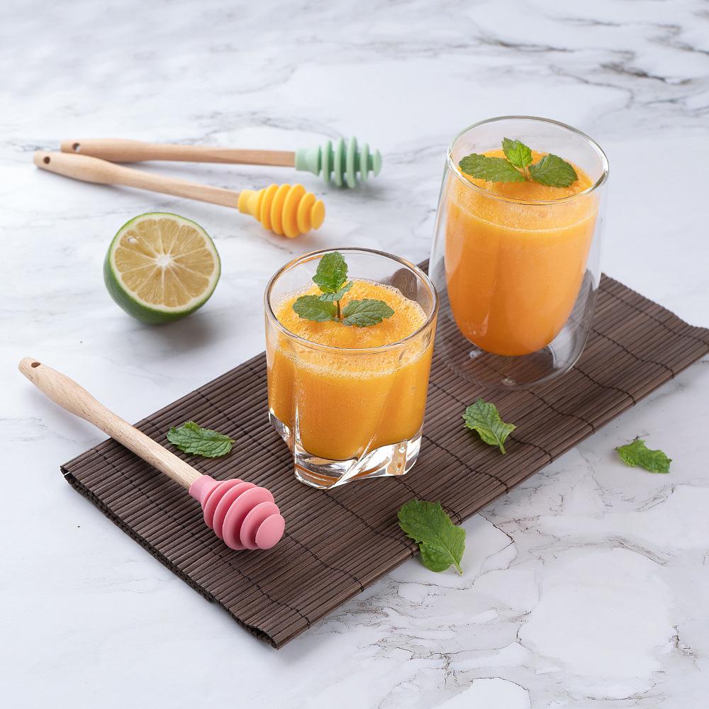 Que Khuấy Mật Ong Bằng Silicone Chất Lượng Cao