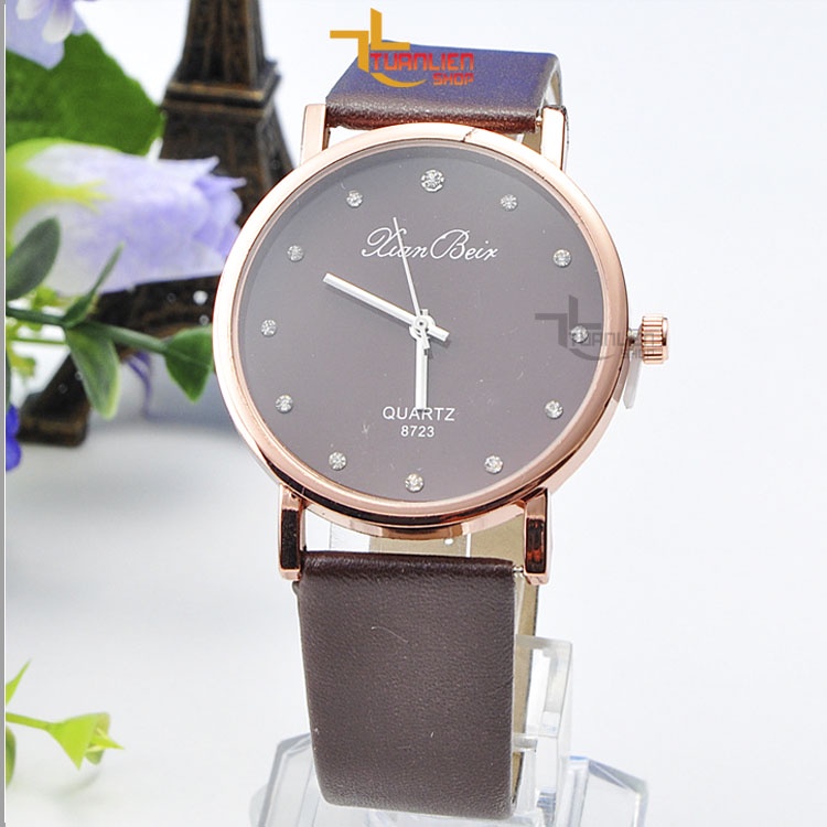 Đồng Hồ Nam Nữ TL939, Dây Da, Chịu Nước Tốt