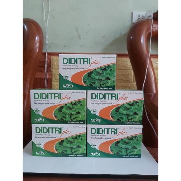 Trĩ DIDITRIplus dùng cho người bi trĩ táo bón đi ngoài ra máu do sa búi trĩ