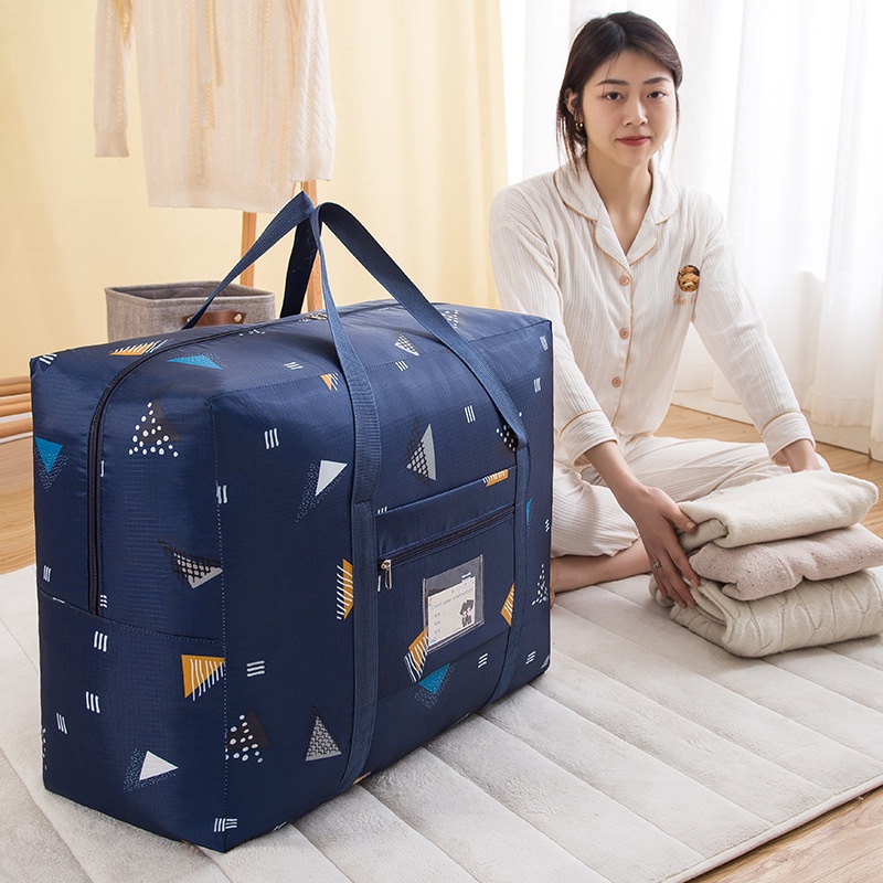 Túi Du Lịch Chất Dày Loại Tốt Chống Nước Pattern Xếp Gọn P2006