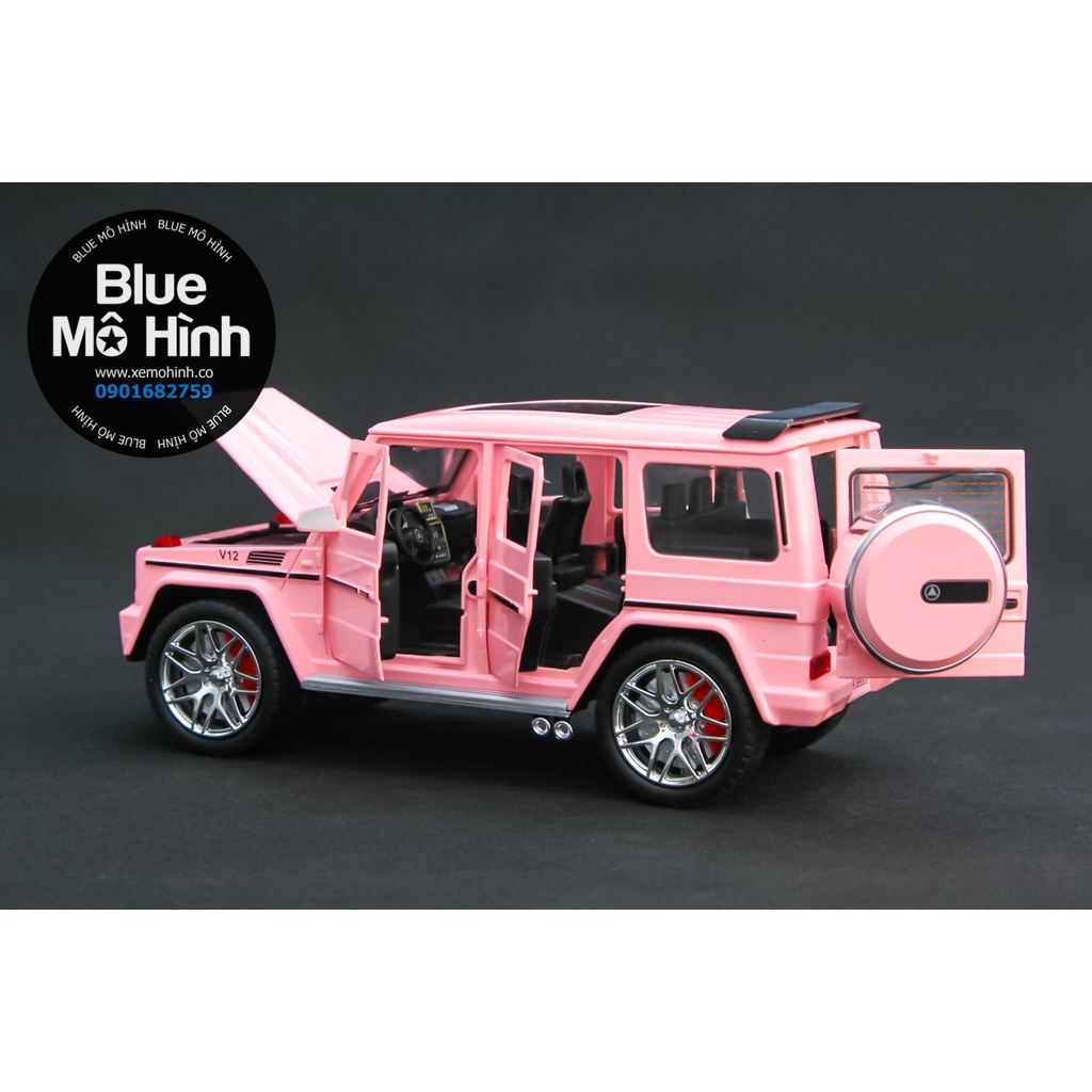 Xe mô hình Mercedes G63 G Klessa SUV 1:24 mở hết cửa tuyệt đẹp