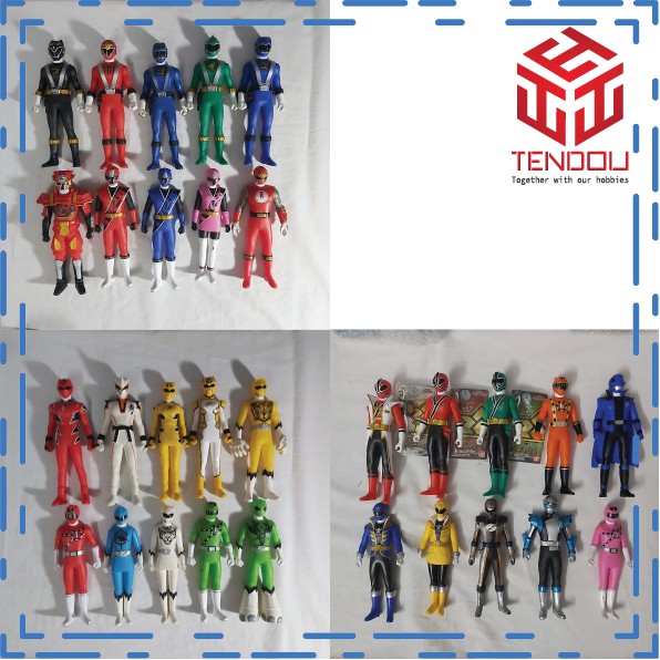 Đồ Chơi Mô Hình 5 Anh Em Siêu Nhân Super Sentai Heroes Figure