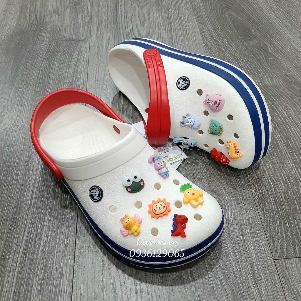 (Chính Hãng) Dép Sục Crocs Band Chính Hãng Tặng Kèm Stickers (bảng màu 2)  - Crocs House