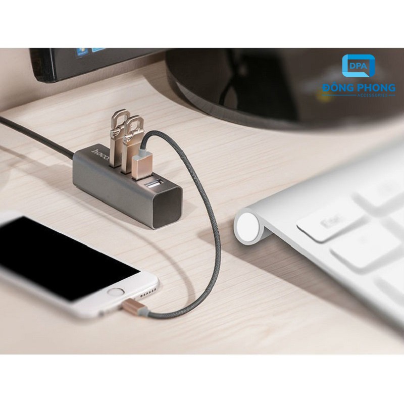 Bộ Chia Cổng USB Hoco HB1 Chính Hãng - HUB USB HOCO HB1