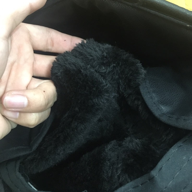 Mũ Da Ông Già Siêu Ấm Mũ Beret Da PU Có che tai