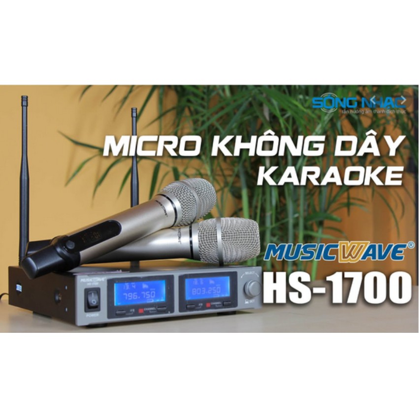 Micro không dây MUSICWAVE HS-1700
