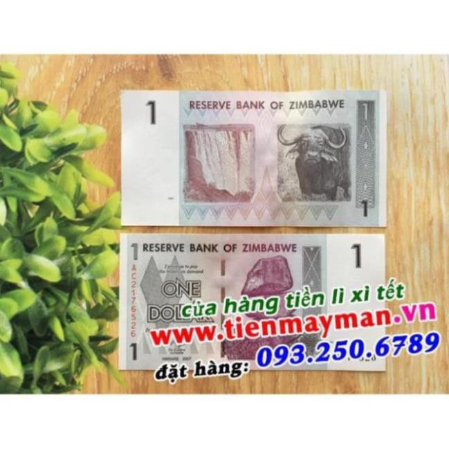 Tiền Hình Con Trâu Zimbabwe Lưu Niệm - Quà Tết Phong Thủy 2021
