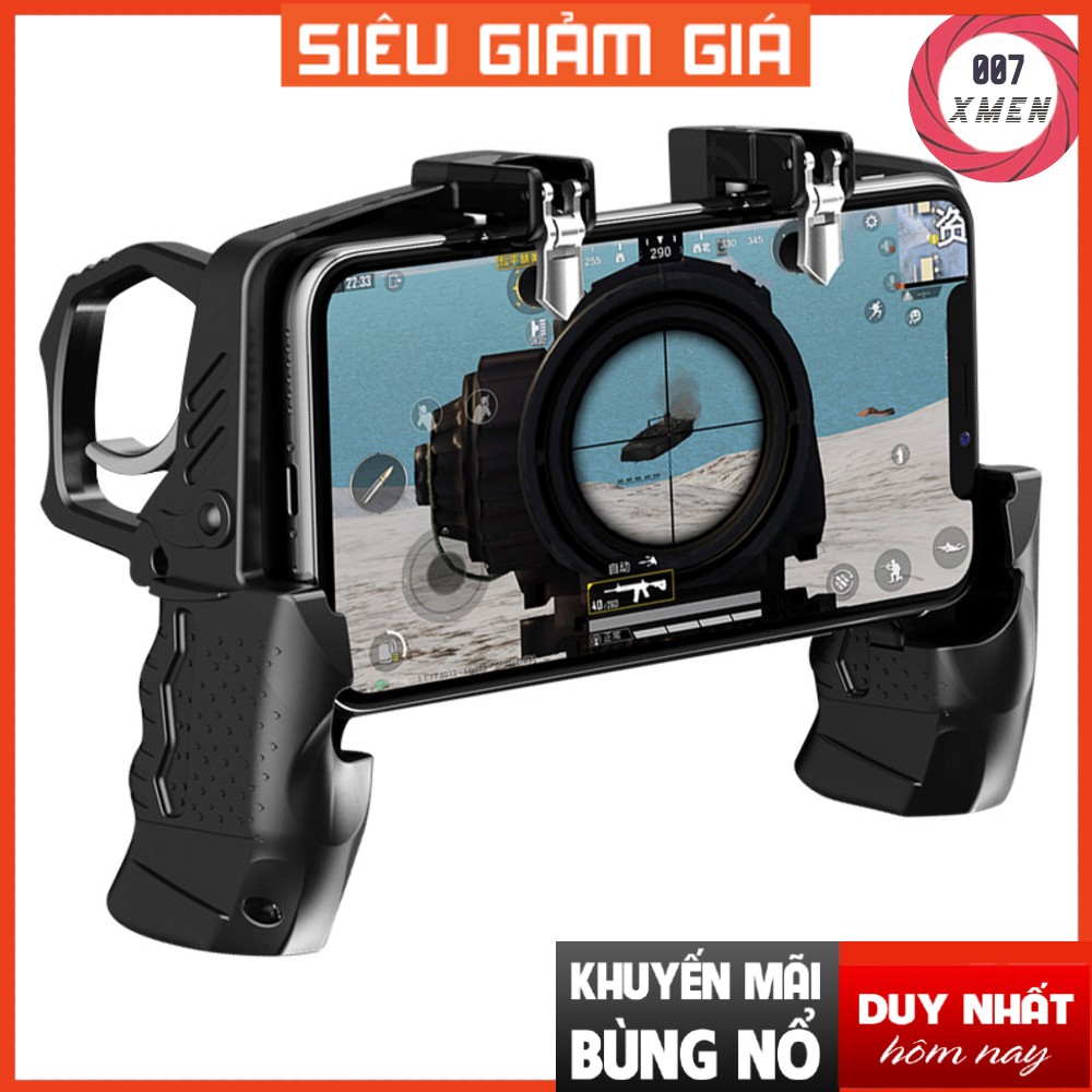 [ FREE SHIP ] Tay cầm chơi game pubg K21 - kèm nút bấm cho game PUBG, ROS, Free Fire TC007