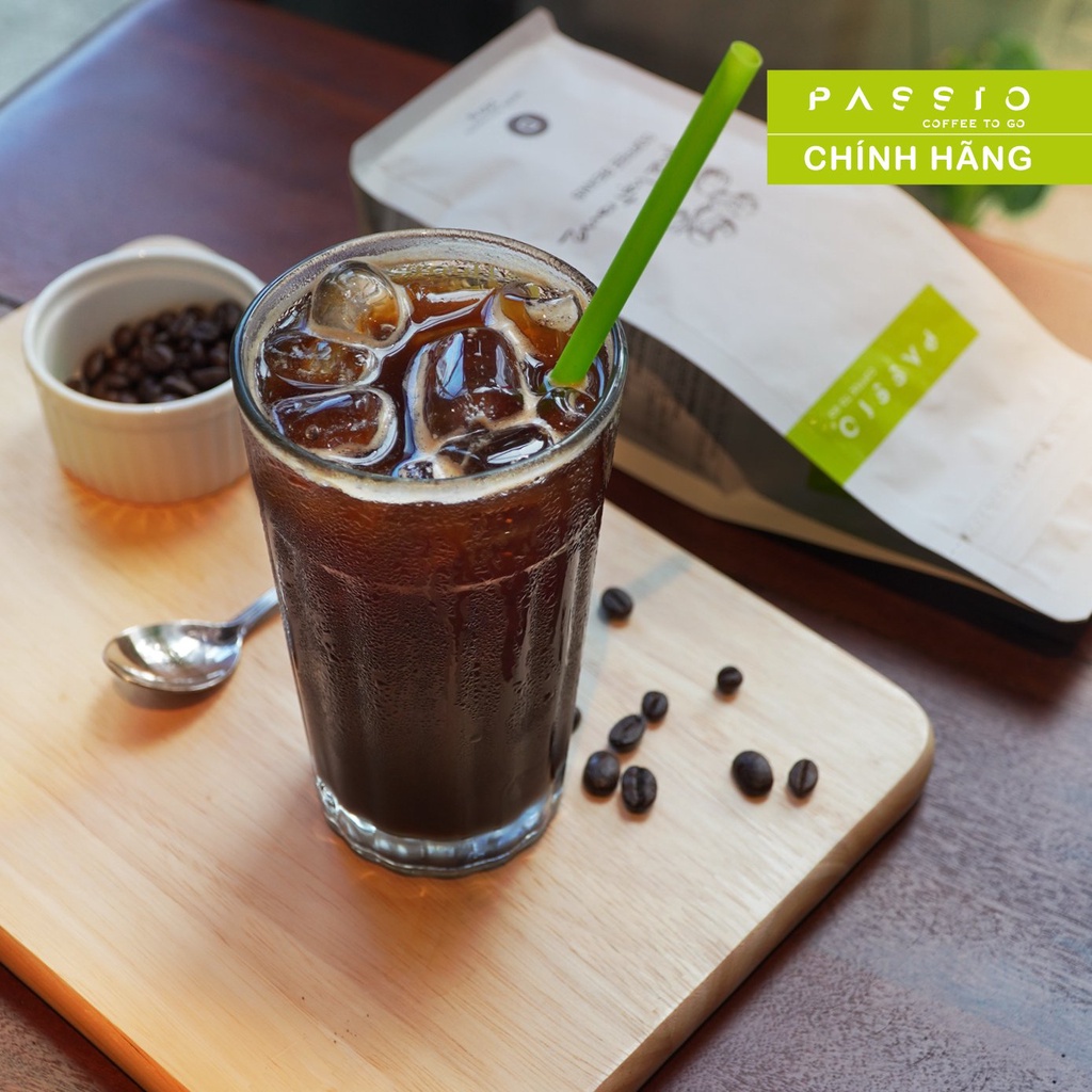 Cà phê Robusta dạng Hạt nguyên chất 100% rang mộc - Passio Coffee