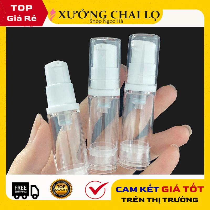 [GIÁ RẺ NHẤT] Chai Chiết Mỹ Phẩm ❤ Chai nhựa xịt giọt hút chân không 5ml,10ml,15ml,30ml,50ml,100ml, phụ kiện du lịch