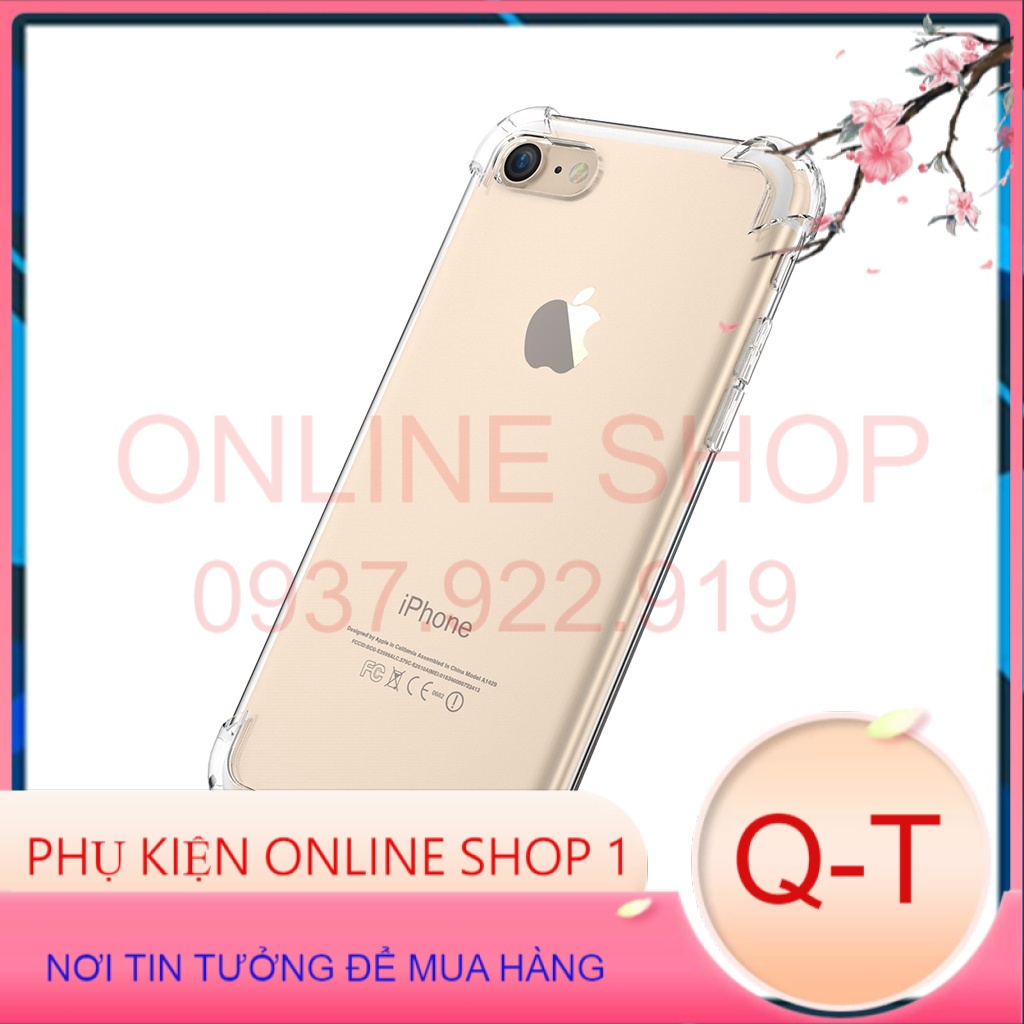 Ốp lưng iphone trong chống va đập 5/5s/6/6plus/6s/6splus/7/7plus/8/8plus/x/xr/xs/11/12/pro/max/plus/promax - ONLINE SHOP