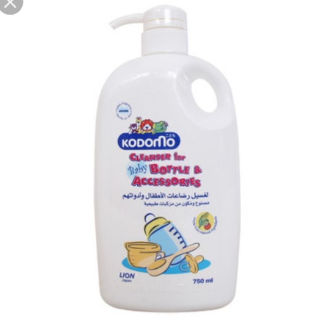 Combo dầu tắm gội kodomo head to toe dạng bịch * nước rửa bình sữa dạng chai