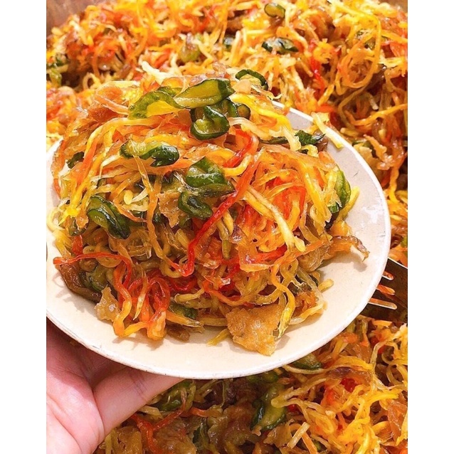 Mắm thái chay thập cẩm độc quyền Nhà Làm vị miền Tây hộp 500g sạch thơm ngon dễ ăn, thực phẩm chay Sài Gòn ngon bổ rẻ