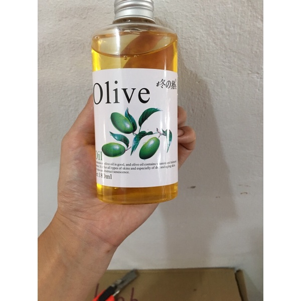 dầu olive massage body 180ml