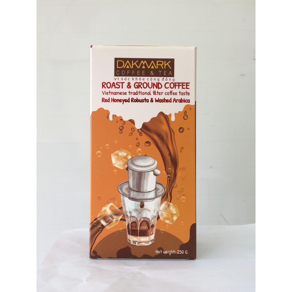 Cà phê Rang xay Cao cấp Dakmark 250g | BigBuy360 - bigbuy360.vn