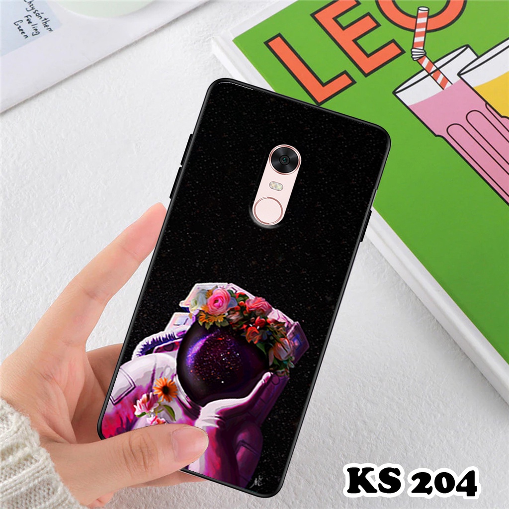 Ốp lưng Xiaomi Redmi 5 - Redmi 5A - Redmi 5X - Redmi 5 Plus - Ốp in hình Phi hành gia cực hot