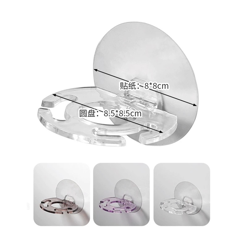 Dụng Cụ Lấy Kem Đánh Răng Tự Dính Mới Treo Tường / Kệ Đựng Dao Cạo Râu Phụ Kiện Phòng Tắm Nhà Bếp