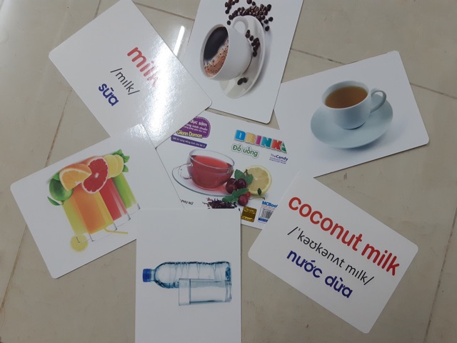 FLASHCARD  DẠY TRẺ MẦM NON 21 CHỦ ĐỀ