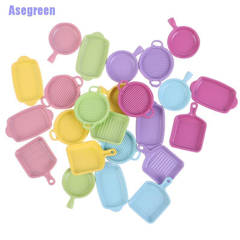 Bộ 4 Đĩa Tỉ Lệ 1 / 12 Dành Cho Búp Bê