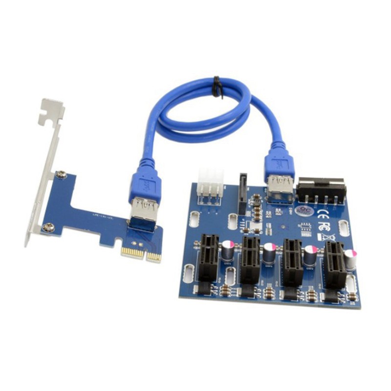Card Mở Rộng Pci-E 1x Sang 4 Khe Cắm Usb 3.0 | BigBuy360 - bigbuy360.vn