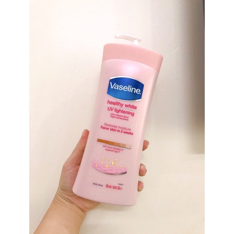 SỮA DƯỠNG THỂ VASELINE TRẮNG DA CHỐNG NẮNG 400ml