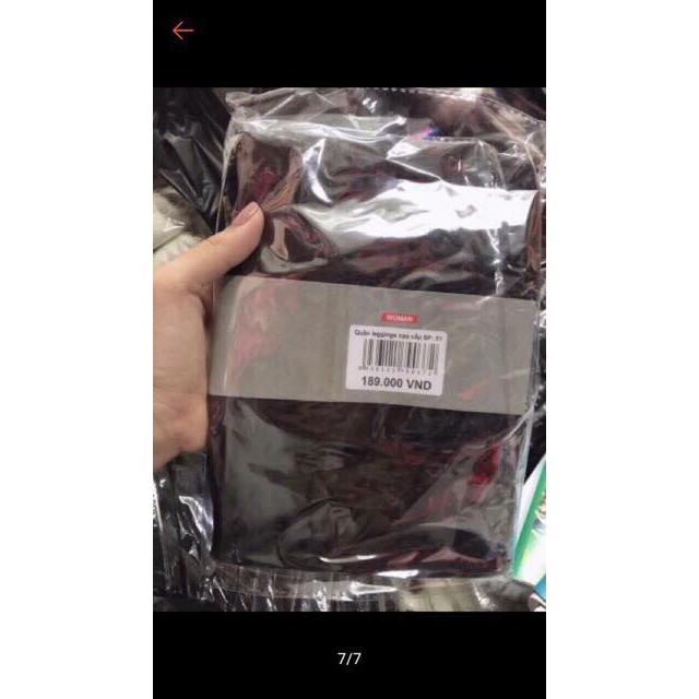 Quần legging nữ luperi dáng dài cạp cao chất liệu cotton co giãn dáng ôm phong cách hàn quốc | BigBuy360 - bigbuy360.vn