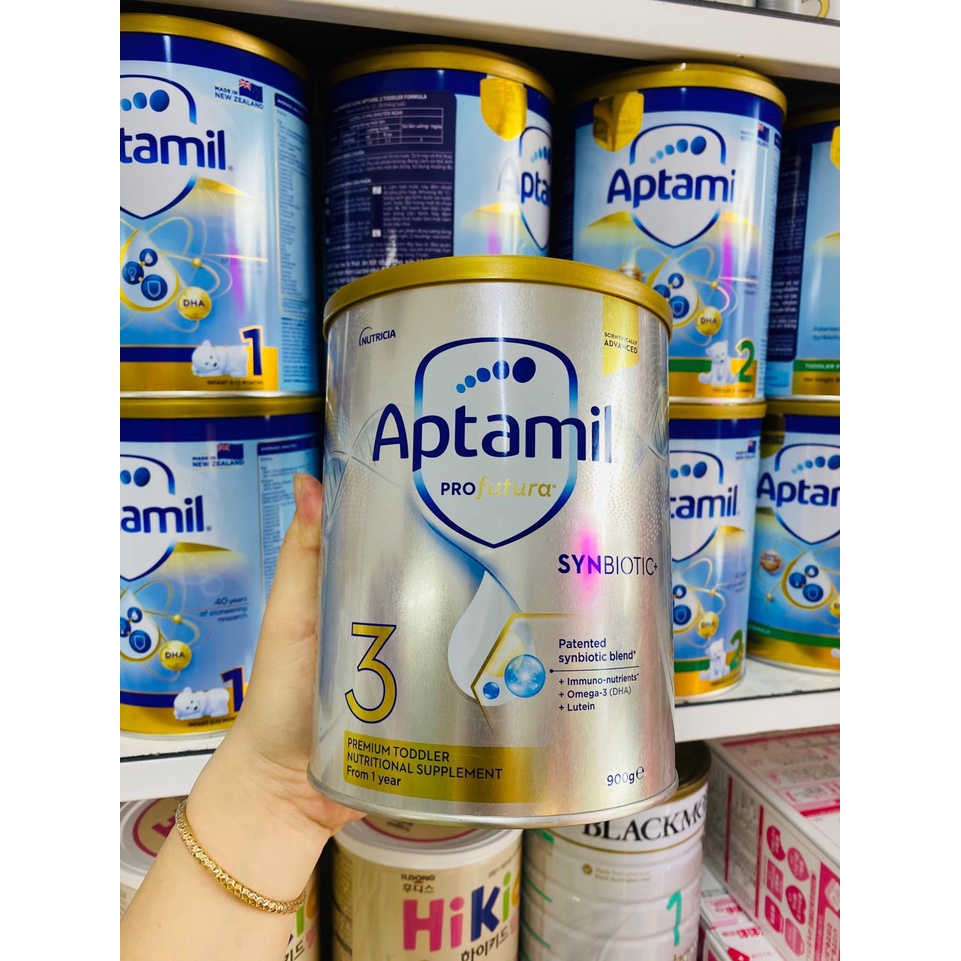 Sữa bột APTAMIL ÚC 900gr đủ 4 số