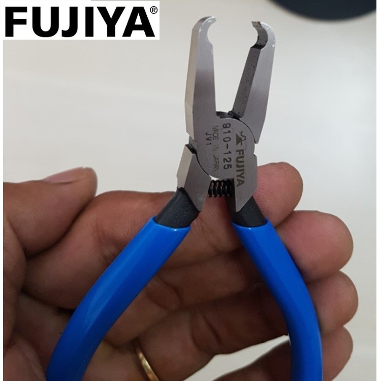 Kìm cắt nhựa sát rìa sản phẩm Fujiya 910-125