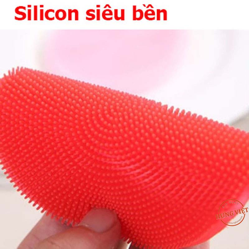 Miếng rửa chén/bát, cọ rửa đồ gia dụng bằng silicon siêu bền [RỬA BÁT SILICON]