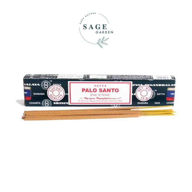 Nhang và Nụ PALO SANTO_THANH TẨY NĂNG LƯỢNG TIÊU CỰC_SAGE GARDEN