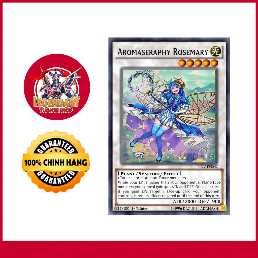 [Thẻ Bài Yugioh Chính Hãng] Aromaseraphy Rosemary