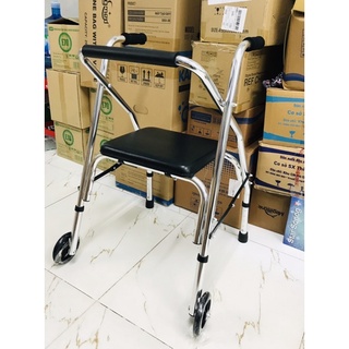 Khung tập đi có ghế ngồi Lucass W9