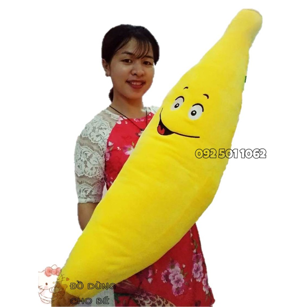 GẤU BÔNG TRÁI CHUỐI NHỒI BÔNG SIZE LỚN