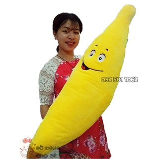 GẤU BÔNG TRÁI CHUỐI NHỒI BÔNG SIZE LỚN