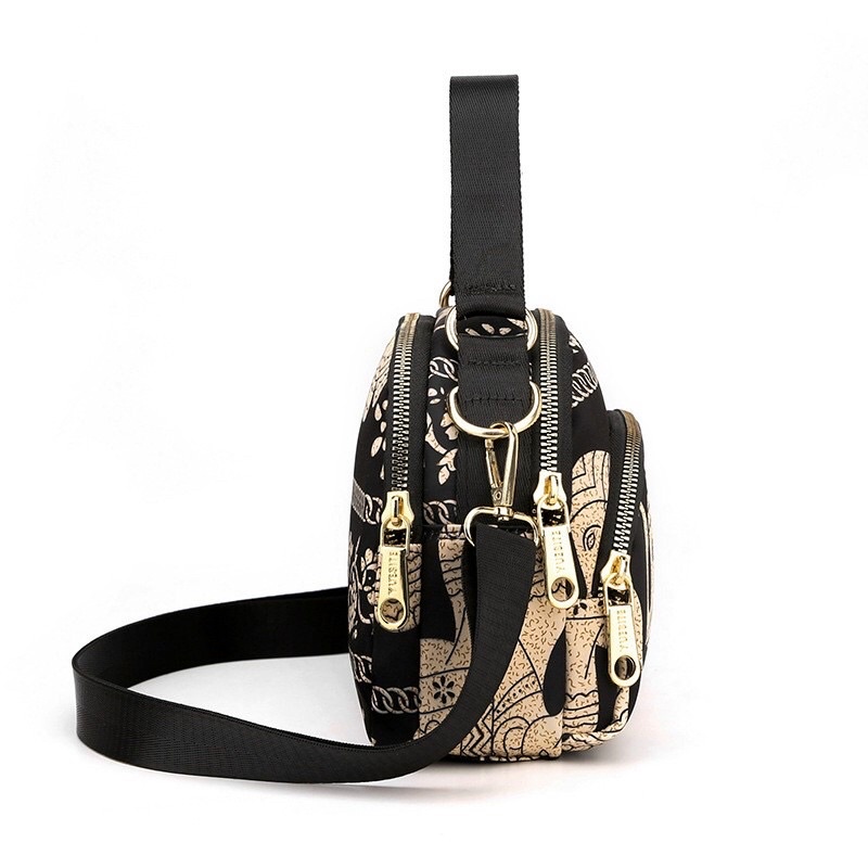 Túi Xách Nữ Vải Dù Đeo Chéo Cao Cấp Khoá Đẹp Rẻ Làm Công Sở Đi Chợ Thời Trang Trung Niên Nữ - A&ESHOP 88888