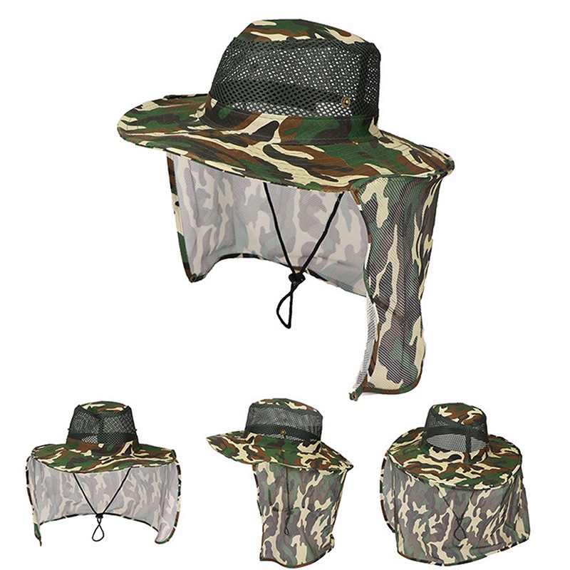 Mũ Lưỡi Trai Phối Lưới Thoáng Khí Họa Tiết Rằn Ri Cá Tính